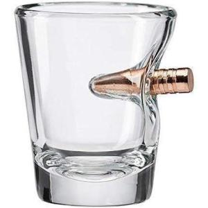 BenShot Shot Glass with Real .308 Bullet – 2oz | Made in the USA