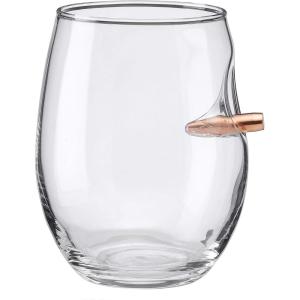 BenShot Wine Glass with Real .308 Bullet – 15oz | Made in the USA [Set of 2](2)