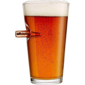 BenShot [set of 2] The Original Bullet Beer Glass | Made in the USA(16 Ounces)