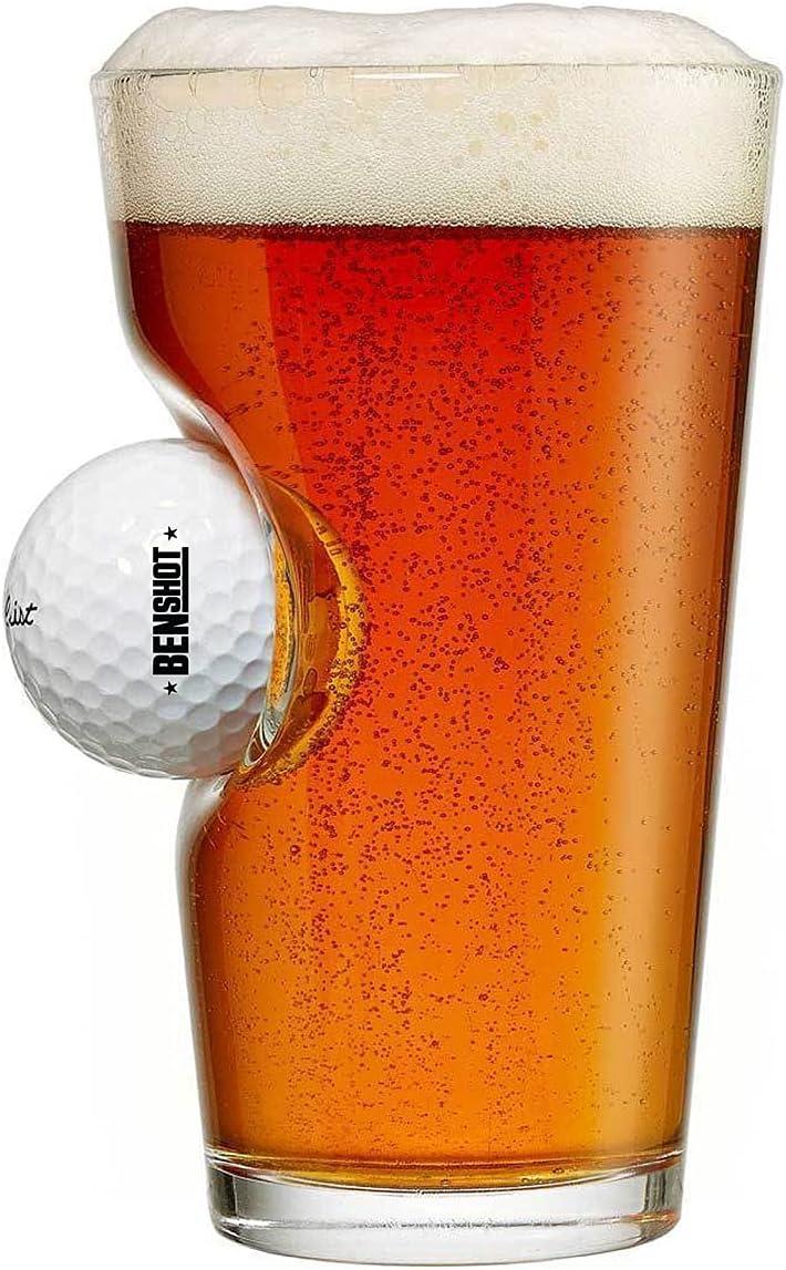 image:imageBenShot Golf Ball Rocks Glass 11oz Made in the USA Set of 21