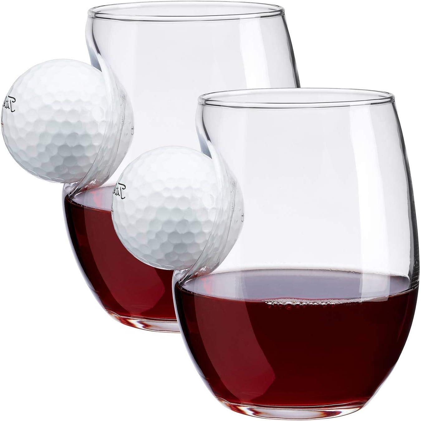 image:imageBenShot Golf Ball Rocks Glass 11oz Made in the USA Set of 22