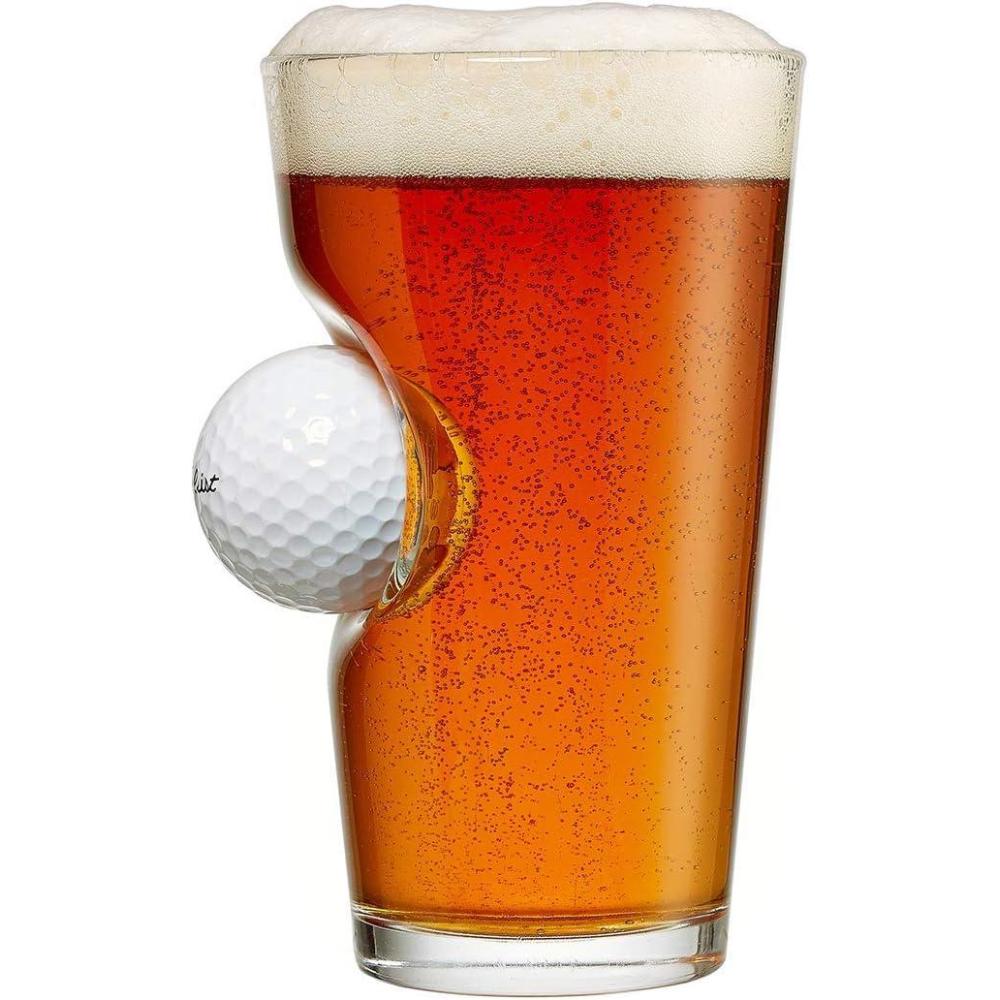 image:imageBenShot Golf Ball Pint Glass 16oz Made in the USA