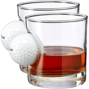 BenShot Golf Ball Rocks Glass – 11oz | Made in the USA [Set of 2](2)