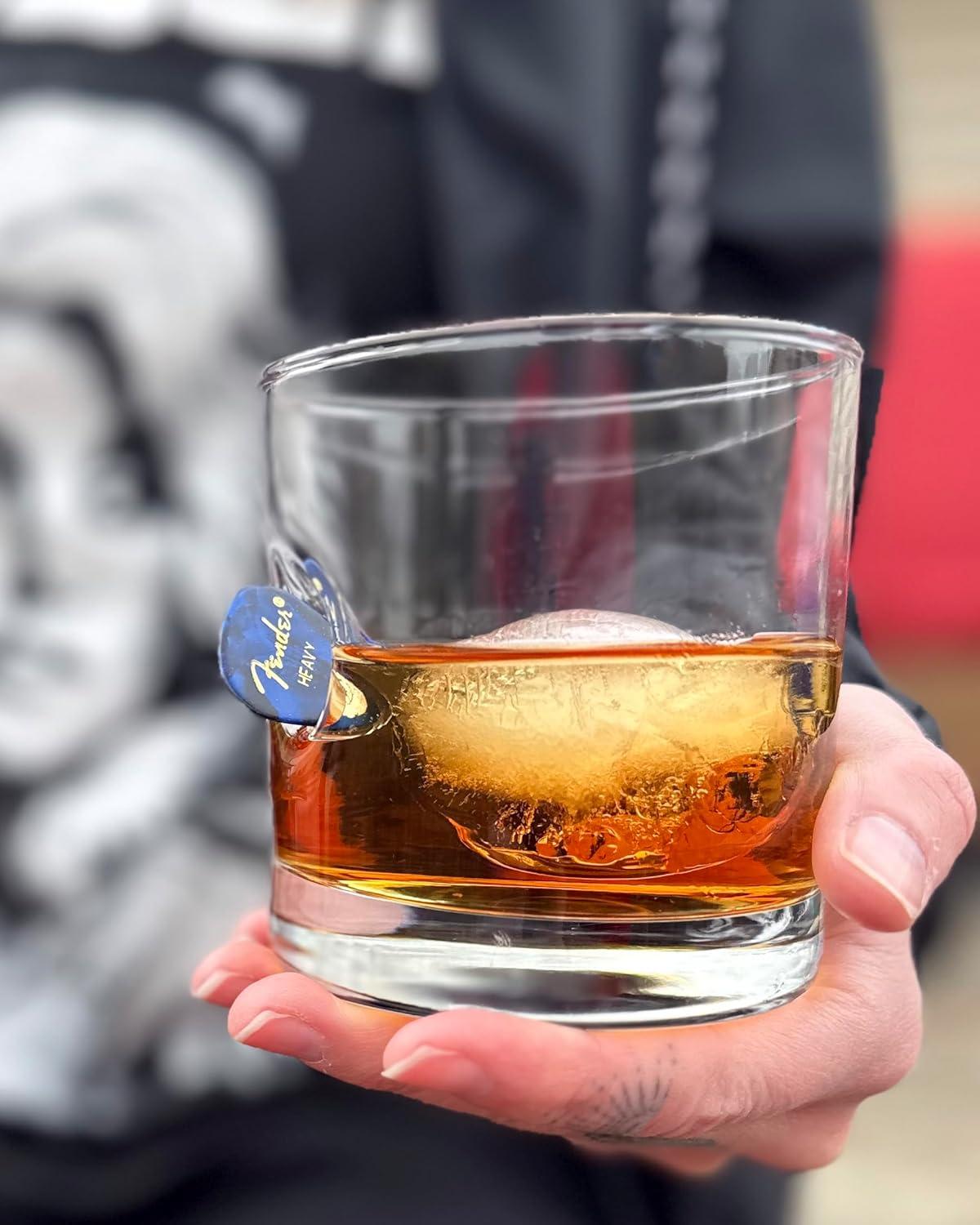 image:imageBenShot Guitar Rocks Glass 11oz HandCrafted Whisky Tumbler for Fathers Day or AllAmerican Celebrations11 Ounces